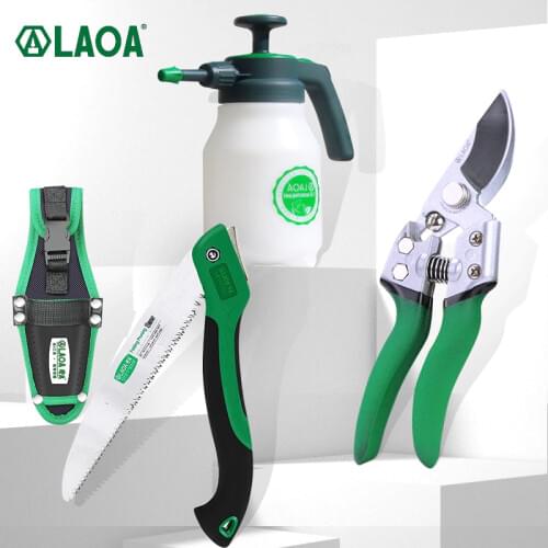 LAOA SK5 Pruning Shears Garden Fruit Tree Branch Plant Trimming Scissors Fruit Picking Tools Rose Clippers
