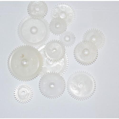 13 kinds plastic gear for 3mm axle tight fit 0.5M rc car robot ship DIY toy parts/technology model/baby toys for children/four-w