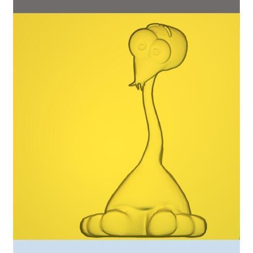 3d model relief for cnc in STL file format beast