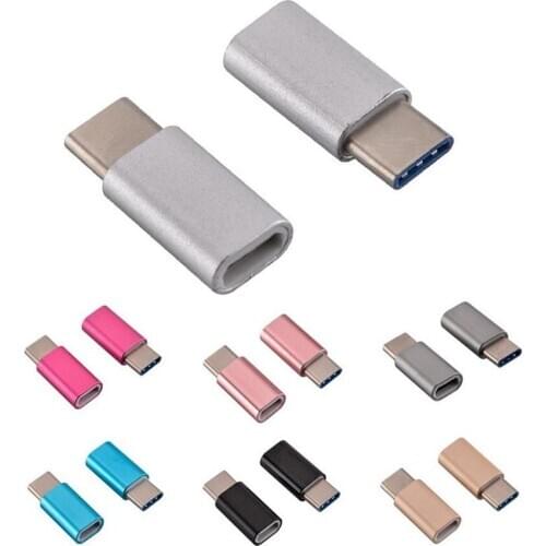Type C to Micro USB Adapter Type C Adapter accessory bundles For samsung s8 Huawei P9 Oneplus 2 Xiaomi for samsung for iphone