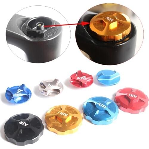 Aluminum Alloy MTB Mountain Bicycle Road Bike Front Fork Gas Cover Anti Corrosion Anti-rust Cycling Protector Cap Bicycle Parts