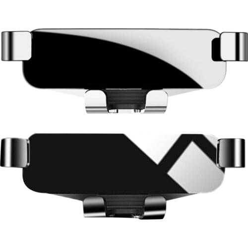 Car Mobile Phone Holder GPS Gravity Navigation Alloy Bracket Air Outlet Support Frame Air Outlet Clip Mounts Stand Accessories