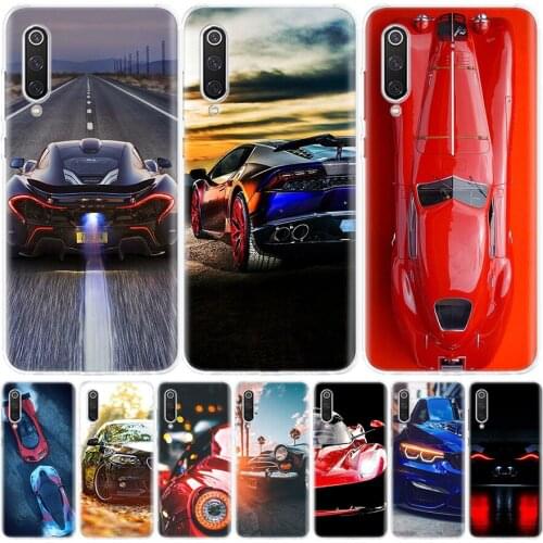 Red Sport Auto Car Classic Phone Case for Xiaomi Redmi Note 10 9S 9 8T 9 8 7 7A 8A 9A 9C 6A 6 S2 K20 S30 Pro Fashion Cover Capa
