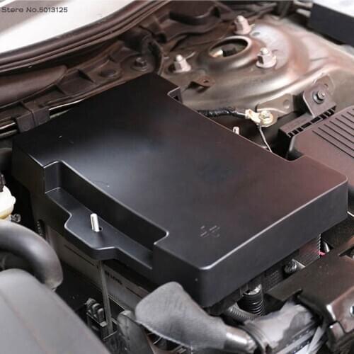 Car Battery Negative Protection Cover Engine Battery Protection Box Cover For Mazda 6 Atenza 2019 2020 2021 Car Accessories