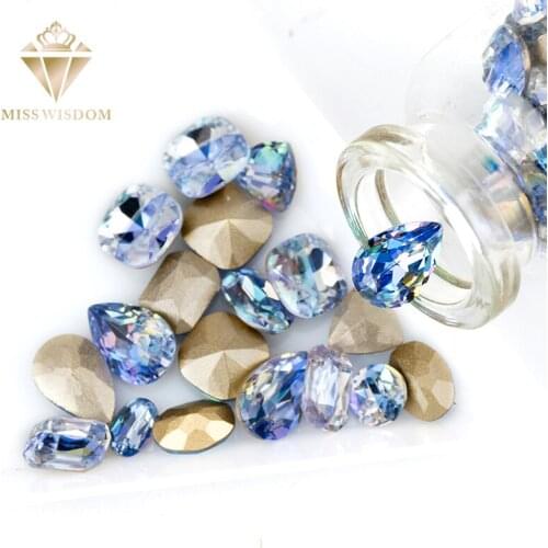 NEW High quality rhinestones 50pcs/pack pointback nail art Purple Lotus flame Laser 513LS nail sticker DIY symphony nail art