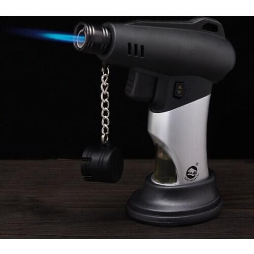 Spray Gun Butane Torch Turbo Lighters Gas Lighter Metal Cigar Cigarettes Accessories Smoking Lighters Gadgets for Men Gift