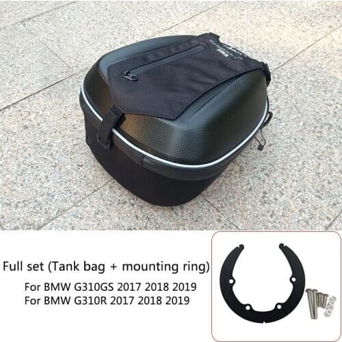 G310 GS R310R Full Set Tank Bags with Tank Ring Mount Directly Fuel Filler Casing Special For BMW 2017 2018 2019 G310GS G310R