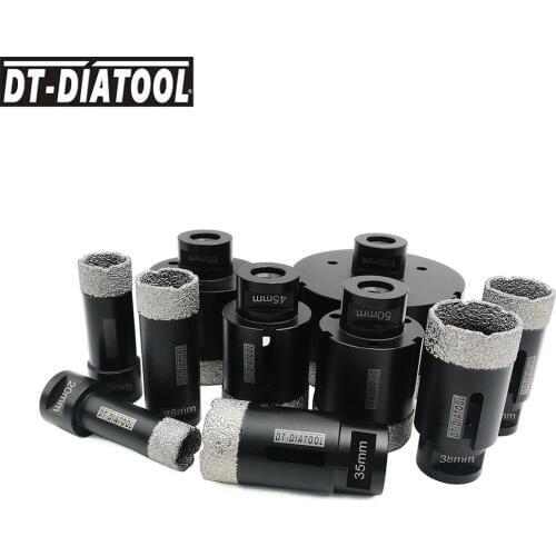 1pc Professional Dry Crown Drilling Bits with M14 Thread for Porcelain Tile Granite Marble Stone Drill Core Bits Hole Saw