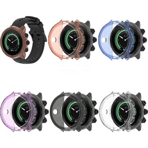 TPU Transparent Protective Cover for Suunto9/ BARO/ USpartan Sport Wrist HR BARO Watch Shell Screen Protector Accessories