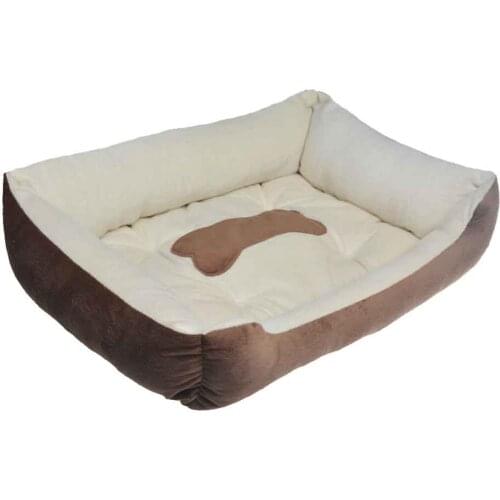 Sunland High Quality Pet Cat Bed Small Dog Puppy Kennel Sleeping Warm Sofa Bed For Dog Pet