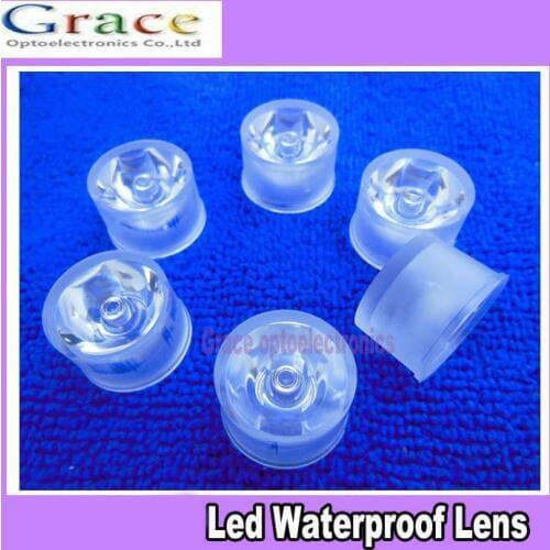 10pcs 20mm waterproof 120 degree 1W/3W/5W high-power LED lens