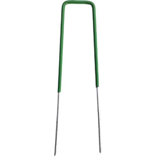 U-shaped Nails for Lawns Fixing Nail Galvanized Steel Sturdy Durable Garden Safety Nails for Fixing Landscape Grass