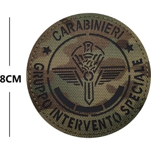 1PC SHIELD Italy Italian Italia Flag National Country Flag IR Patches Italy Special Force GIS Military Army Patch Badge