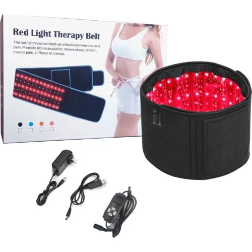 2021 660nm Red Light and 850nm Infrared Light Pad to Relieve Muscle Pain Exercise Weight Loss LED Red Light Therapy Belt