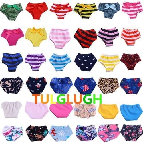 40 Style Choose 10pcs Doll Leggings Wear Fit For 43cm Baby Doll 17 Inch Reborn Baby Doll Clothes, Shoes are not included