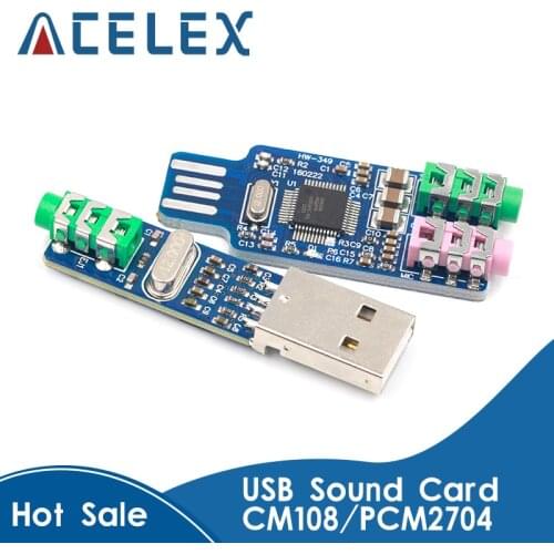 5V Mini PCM2704 USB DAC HIFI USB Sound Card USB Power DAC Decoder Board Module For Arduino Raspberry Pi 16 Bits