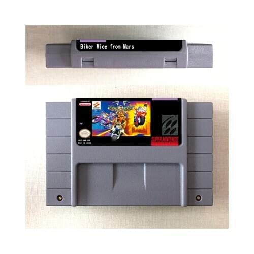 Biker Mice from Mars - Action Game Card US Version English Language