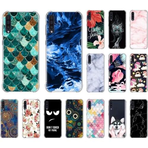 Phone Case For Samsung Galaxy A50 Stylish Design Colorful Painted Anti-falling Back Phone Cover