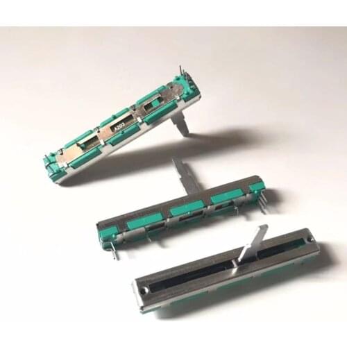 100pc double A10K A20K A50K B10K B20K B50K mixer fader 6 CM 60MM B20KX2 A20KX2 A103 A203 A503 B103 B203 B503 Potentiometer 6pin