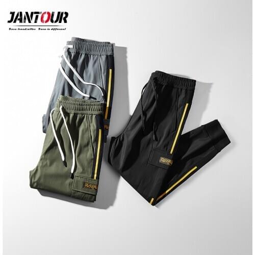 2021 New Hip Hop Joggers Cargo Pants Men Harem Pants Multi-Pocket Man Sweatpants Streetwear Casual Trousers Pants 3 Colors