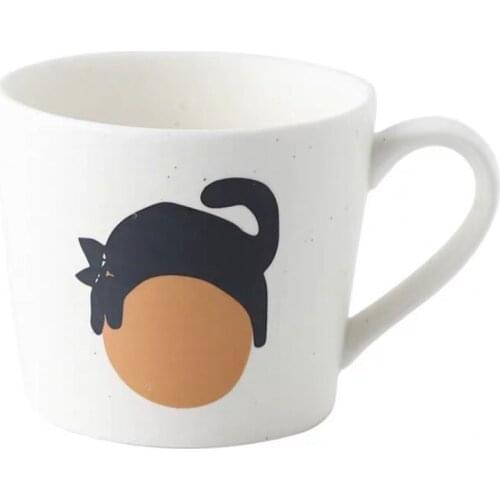 Coffee Mug Tasse Double Ceramic Cup Home Creative Japanese Couple Breakfast Milk Drinking Water Drinkware Cups