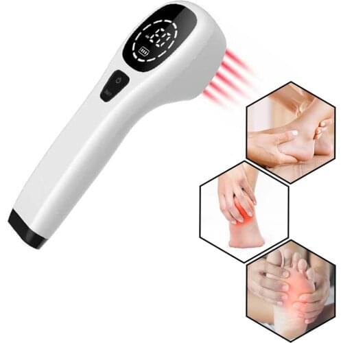 Newest Prostate Treatment Muscle Stimulator 650nm 808nm Laser Acupuncture Pain Relief Therapy Machine for People and Animals