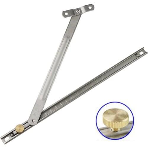 Advanced Flat Window Wind Support Aluminum Alloy Window Sliding Pole Stainless Steel Brace Anti-Strong Wind Window Accessories
