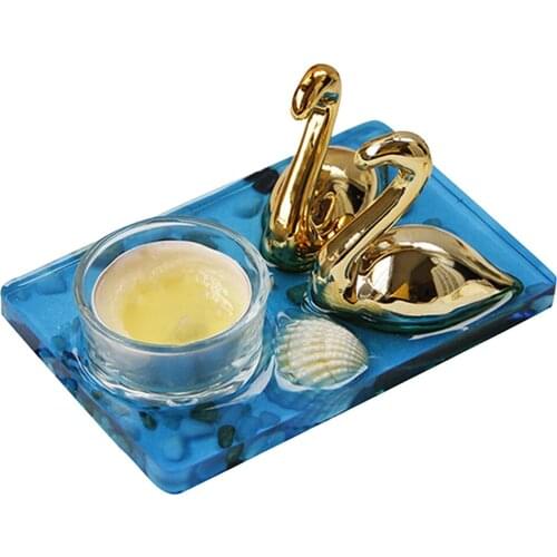 Tropical Style Tealight Candle Holder Pillar Wax Cup Holders for Home Decor