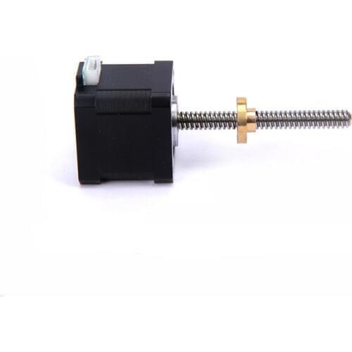 Stepping Electric Machinery High 40MM Torque 0.5N.m Wire Rod Long 65MM Match Nut micro stepper step motor cnc 1-1000 rpm