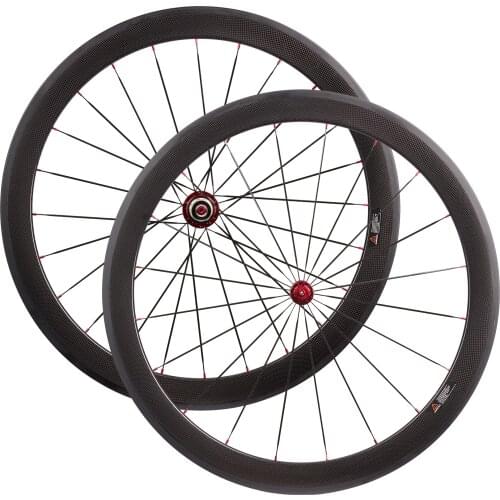 Super light Ceramic Bearing Hub Powerway R13 Road Bicycle Carbon Wheelset 50mm U Shape 25mm Full Carbon Wheels Clincher Tubular