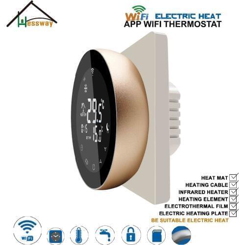 EU 220V16A temperature controller room heating THERMOSTAT WIFI underfloor heating for graphene heating film INFRARED HEATER