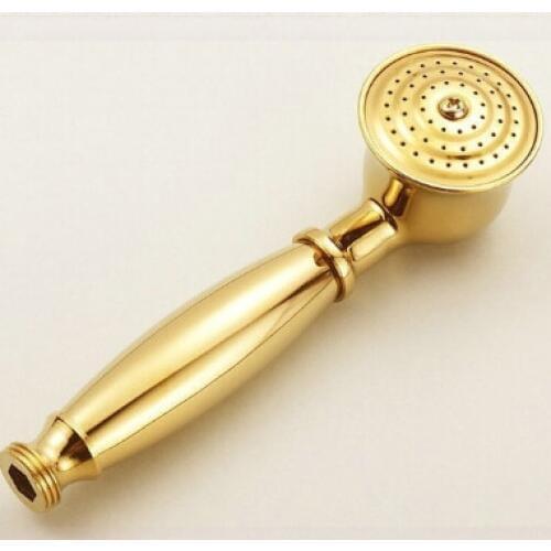 High Quality Brass Classical Telephone Style gold Hand Held Shower Head Water Saving hand shower Handheld Sprayer Shower