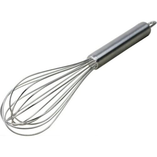 Stainless Steel Manual Egg Beater Turning Whisk Hand Mixer Blender Kitchen Tools 3 Size