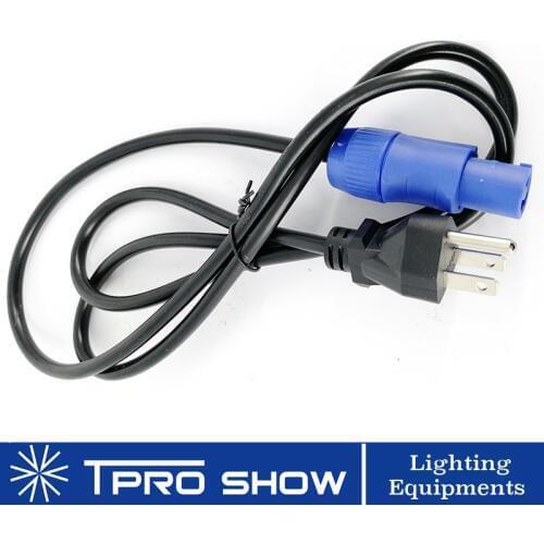 10Pcs Powercon Cable EU Plug Power Cable For Moving Head Light LED Par Plug PowerCon Wire To DJ Equipment Machine Connectors