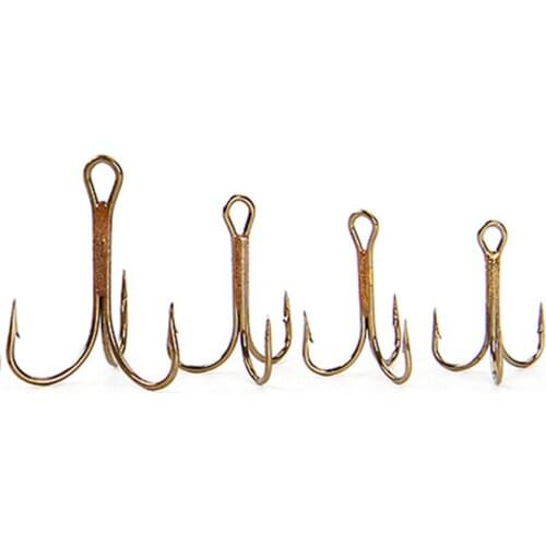 20pcs/set Outdoor Duple Hooks Portable Carbon Steel Barbed Fishhooks Outdoor Ice Fishing Tools