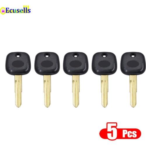 5Pcs/Lot Transponder Key Shell Case Fob for Daihatsu Charade Cuore Esse Materia Mira Sirion Terios Move Naked Trevis YRV TOY41R