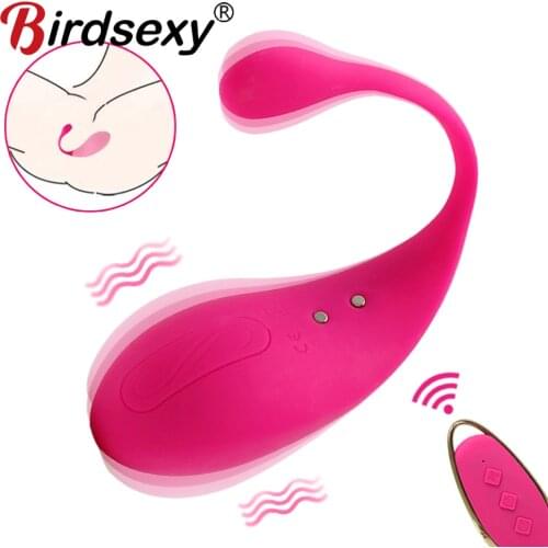 Wireless Remote Control Vibrating Egg Female Wearable Powerful G-Spot Vibrator Love Egg Jump Sex Toys Goods for Adults 18 Women