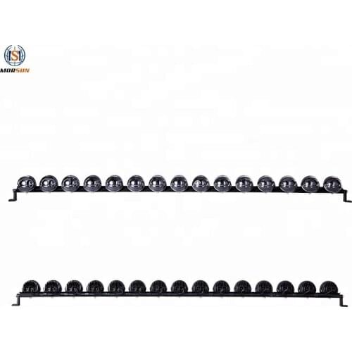 50inch Black single row led off road light bar high power led offroad driving light bar