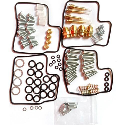 4sets Carburetor Repair Kit for VF700C VF700F VF750F with Gasket Screw Spring