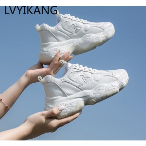Sneakers Shoes Women Mesh Casual Platform Vulcanize Shoes Platform Sneakers Women Shoes Chunky Sneakers Dad Shoes Trainers Women