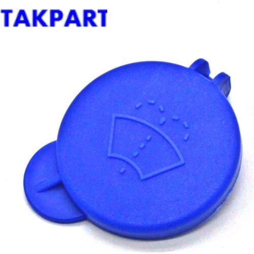 TAKPART Windscreen Washer Bottle Cap For Ford For Fiesta MK6 2001-2008 Blue 1488251 2S61 17632AD