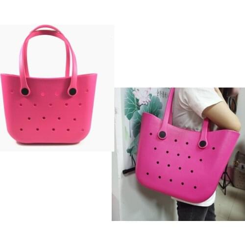 Hole Bag Small Baby Handbag Tote Swimming Washable Handbag 2021