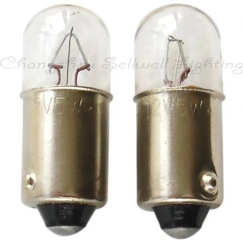 Sellwell Lighting Great!miniature Lamp Ba9s T10x23 12v 5w A029