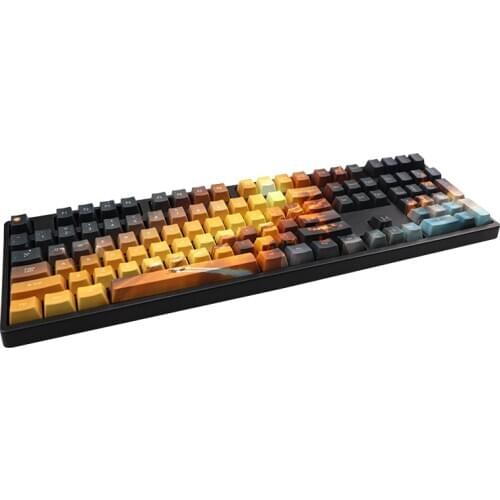 Pbt Five side dye Subbed Keycap OEM Set Mechanische Toetsenbord keycaps Fit Filco ikbc TKL Keycaps 110 Keys Cherry3000 Key cap