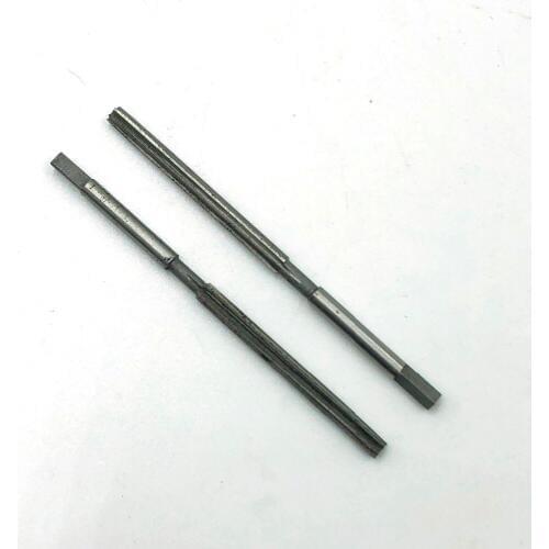 2 PCS 1/8'' Inch Hand Reamer Cutting Diameter Precision Alloy Steel Straight Shank Hand Tools for Craftsman