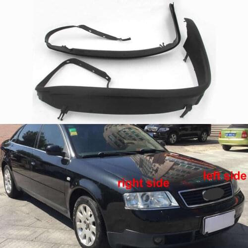For AUDI A6 C5 1998-2002 Headlight Rubber Sealing Strip Trim Headlamp Decorative Strip Headlamp sealing strip