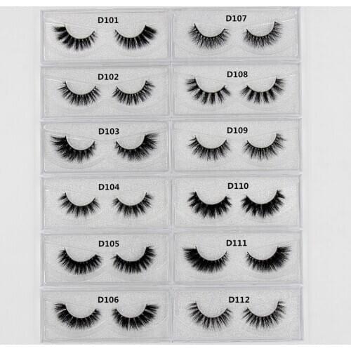 SOQOZ Mink Eyelashes 3D Mink Lashes Handmade Volume False Eyelashes Cruelty Free Mink Lashes Dramatic Eyelashes Makeup
