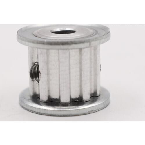 T5 Type 15 Teeth 5/6/6.35/7/8/10/12/14mm Bore 5mm Pitch Timing Pulley 11/16mm Width Trapezoid Teeth Shaped Synchronous Wheel