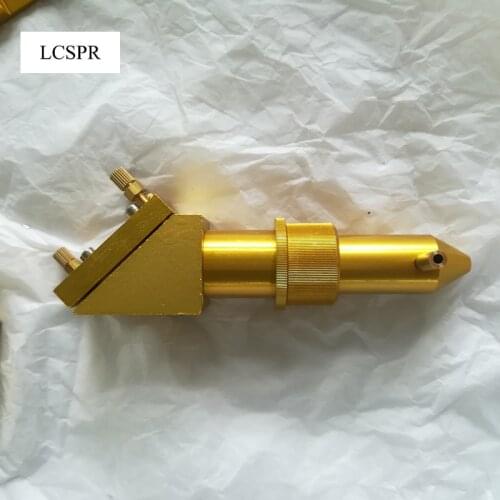 High quality Diameter 12mm focus length 50.8mm Gold laser head for 3020, 3050, 4040, 4060 laser engraving and cutting machine
