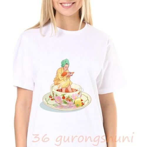 2020 summer woman princess t shirts print Graphic t-shirt aesthetic women fashion girls 90s stranger things t shirt vintage top